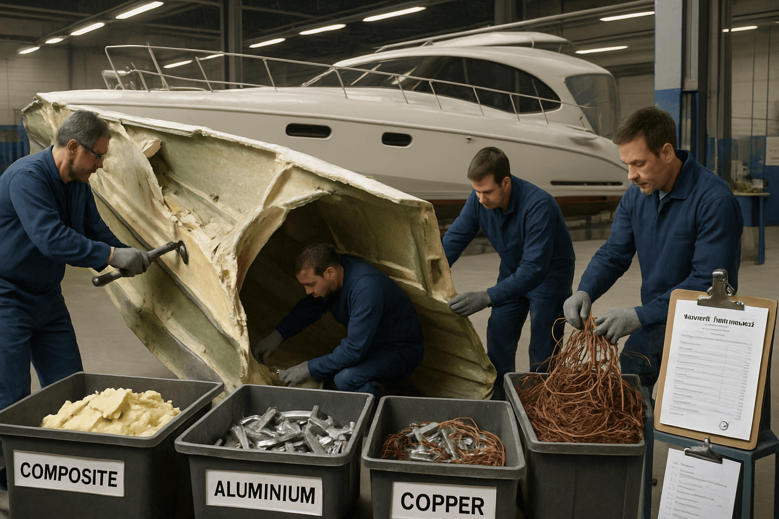 Circular Economy in Yacht Operations: Material Recovery and Refurbishment as Compliance Strategy